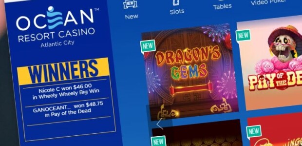 Ocean Resort Launches Online Slot and Table Game Site